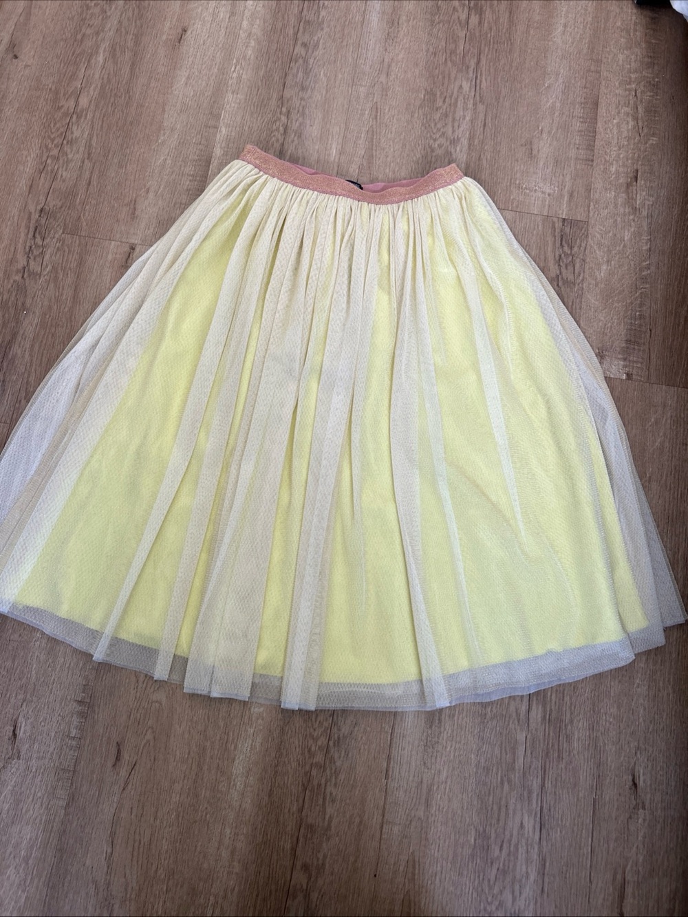 TRUCE mesh skirt metallic waistband, available SIZE 12 Classy, Fairy , Whimsical